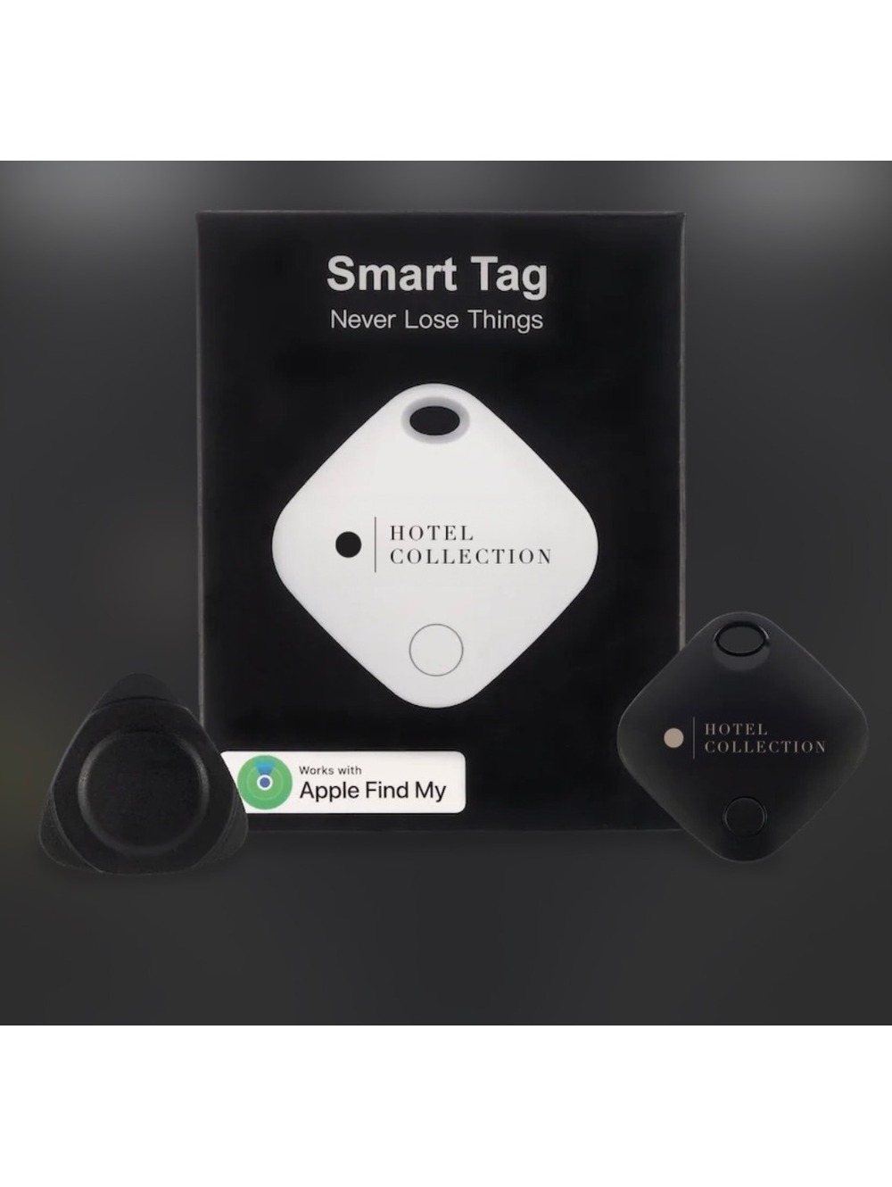 Hotel Collection Smart Tag Tracker with Apple Find My Compatibility